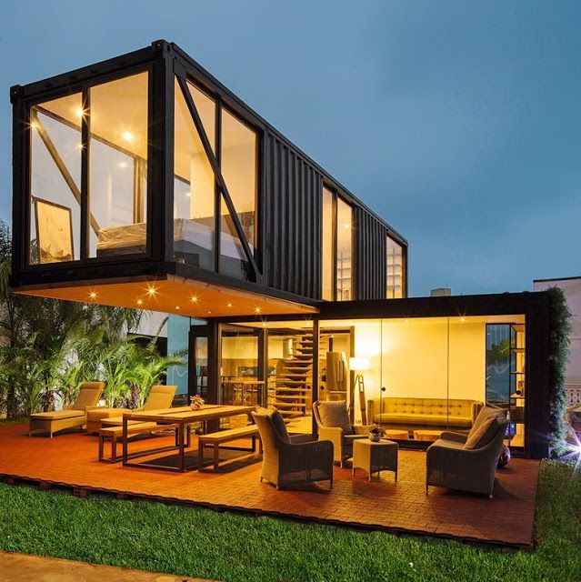 shipping container house