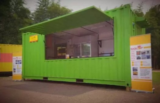 20’ High Cube Cafe Shipping Container
