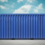 A steel container