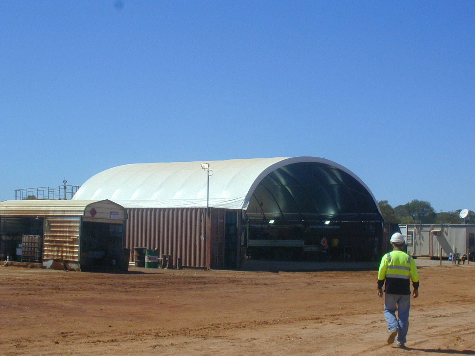 Container canopies