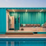 Container pool cabana