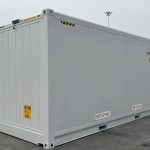 20' High Cube Insulated Shell With Large Butcher Door Container