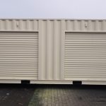 20' Dry Container Storage with 2 Roller Doors