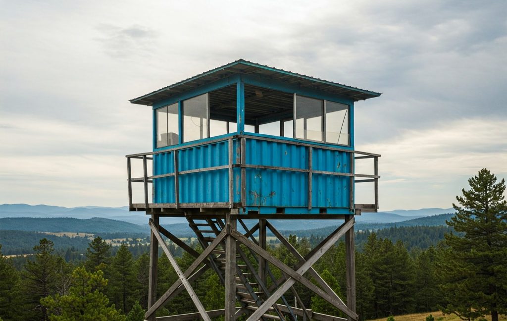 Shipping container firewatch