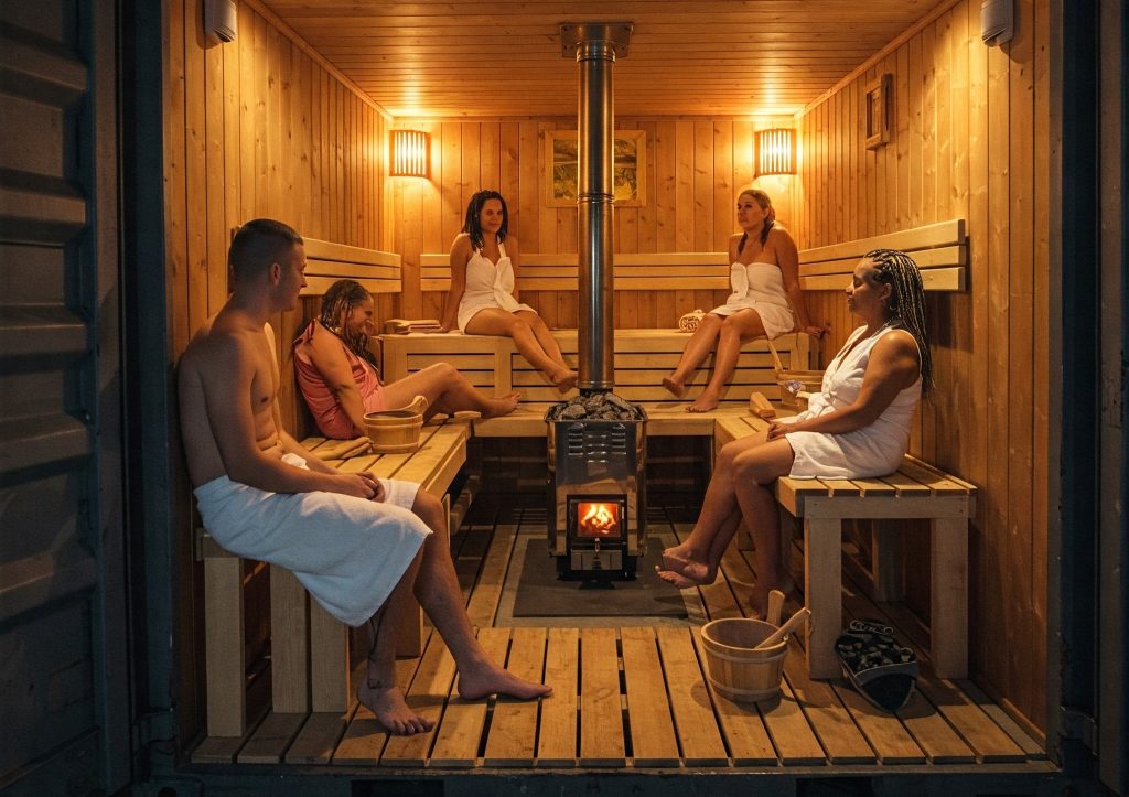 Common container sauna problems