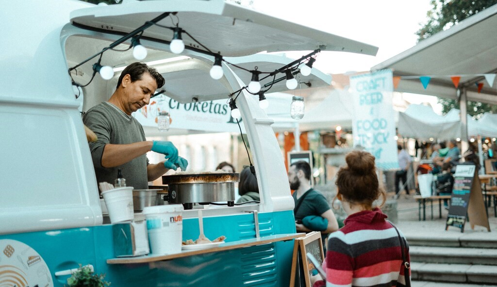 Paintball Food Stall