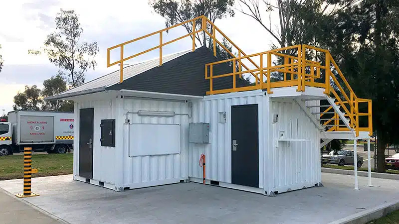 Container training building