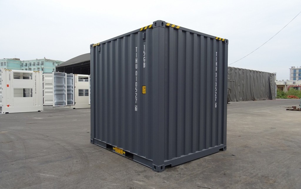 Mini container in grey