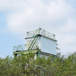 Shipping container towers