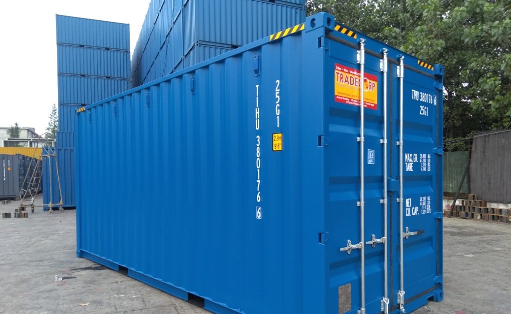Tradecorp container in Gentian Blue