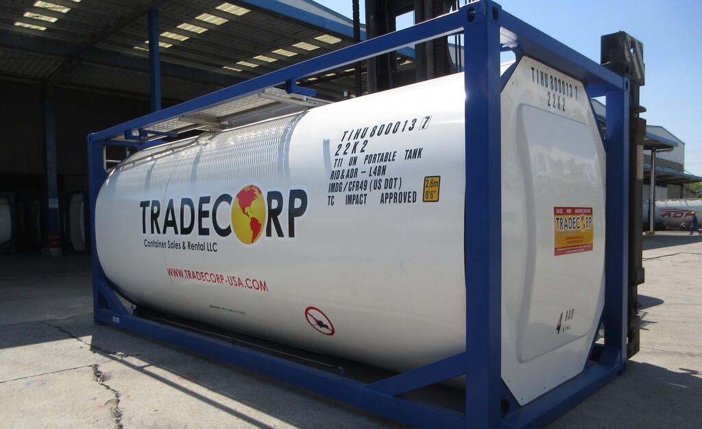 Shipping tank