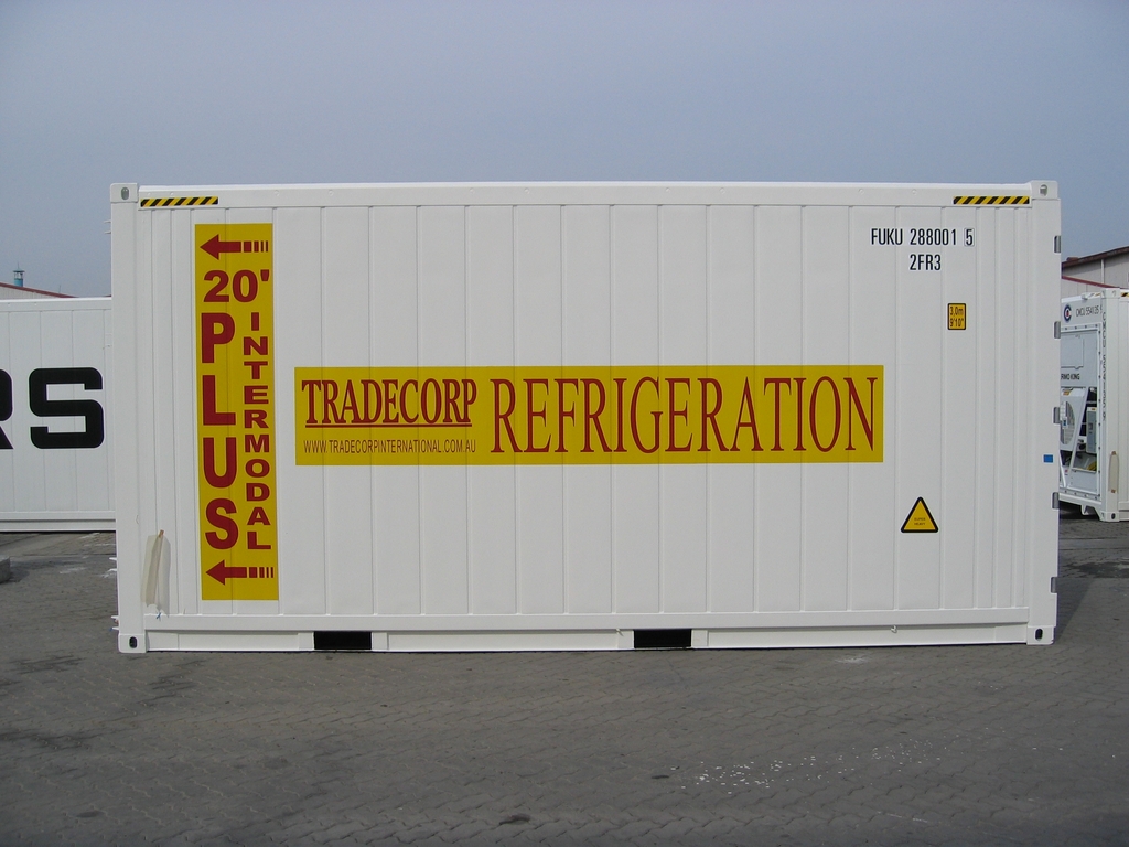 21' 9'10 High Pallet Wide Refrigerated Container