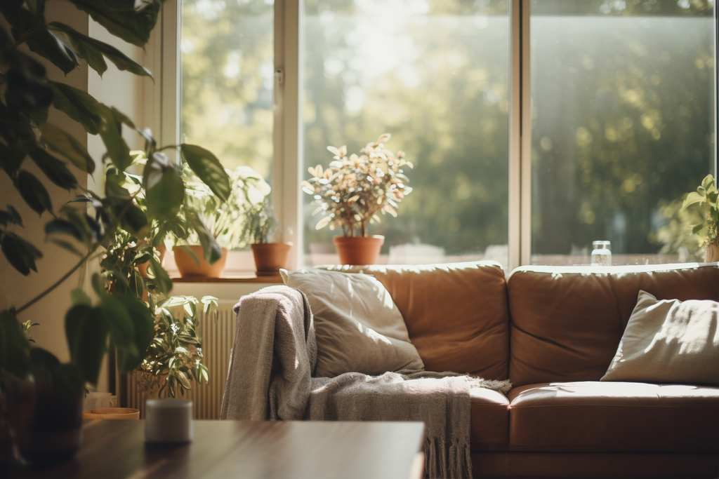 A home with abundant sunlight