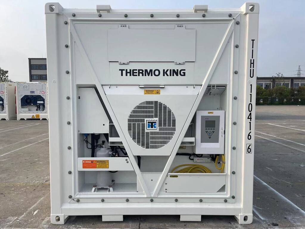 6 Reefer Containers with Thermo King Refrigeration Units