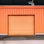 Storing Outdoor Tools in a Shipping Container Garage in Winter