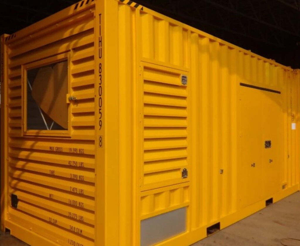 20' High Cube Genset Container