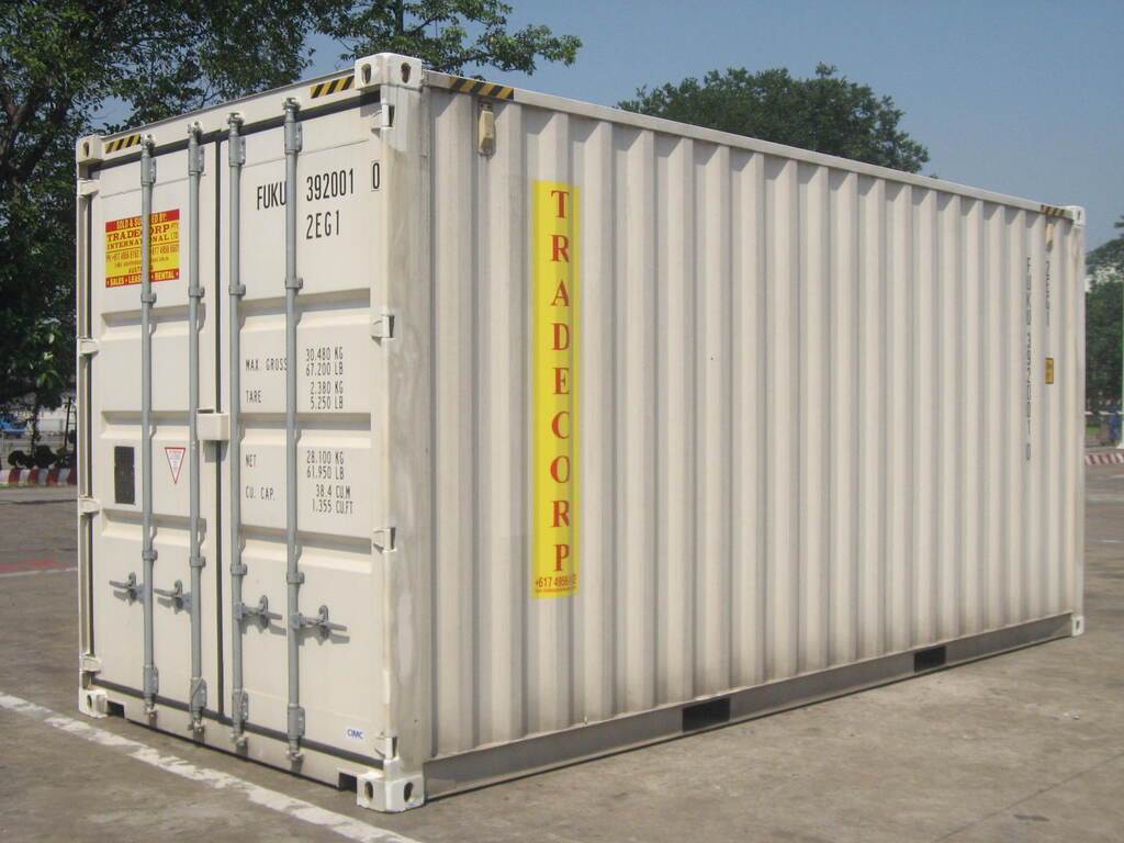 A high cube container from Tradecorp