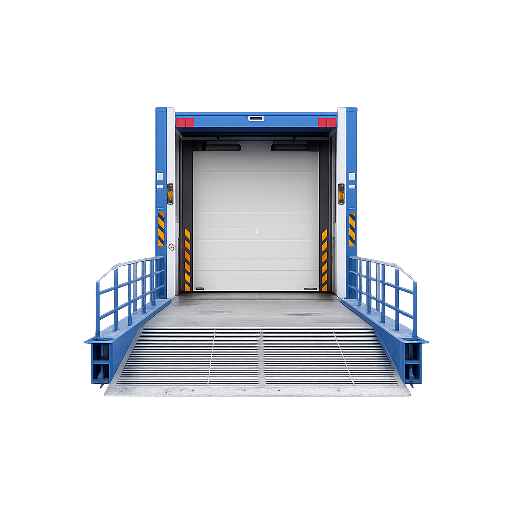A container ramp