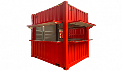 10 Feet High Cube Cafe Shipping Container for Sale