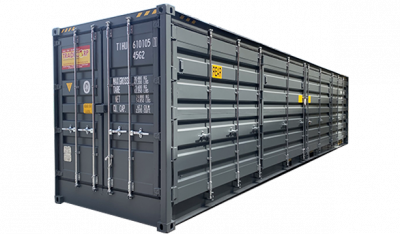 40 Feet High Cube Side Opening Double Door Container for Sale