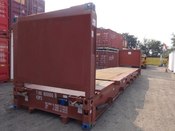 40 Feet Flat Rack Shipping Containers for Sale