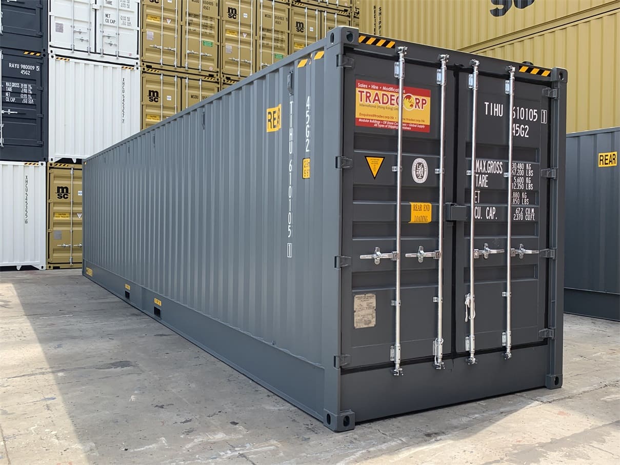 Advantages of 40ft Double Door Containers