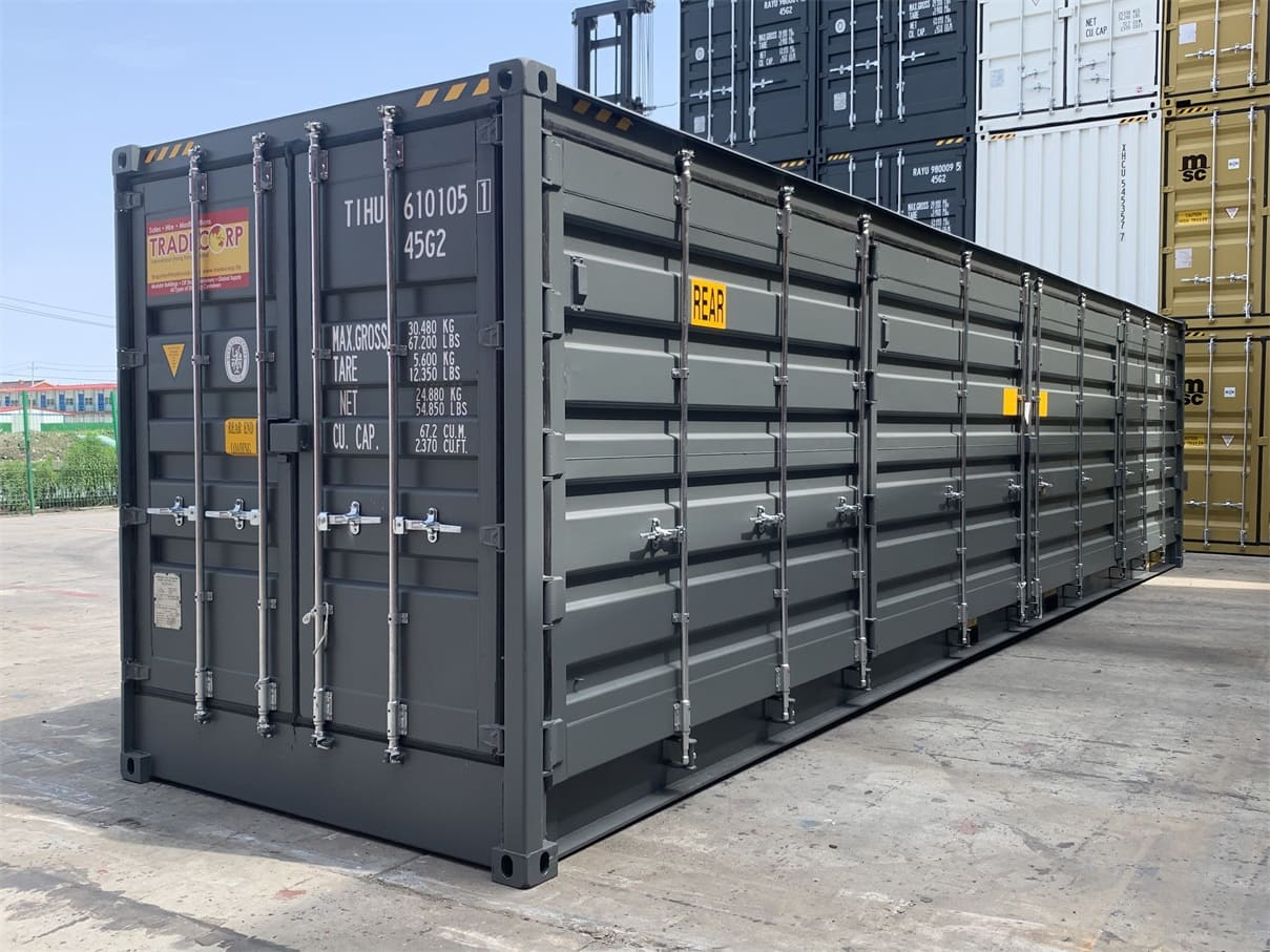 Advantages of 40ft Double Door Containers