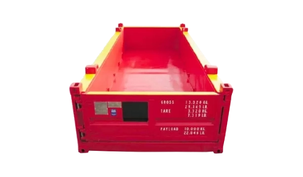 20' Offshore DNV Half Height Container (Red)