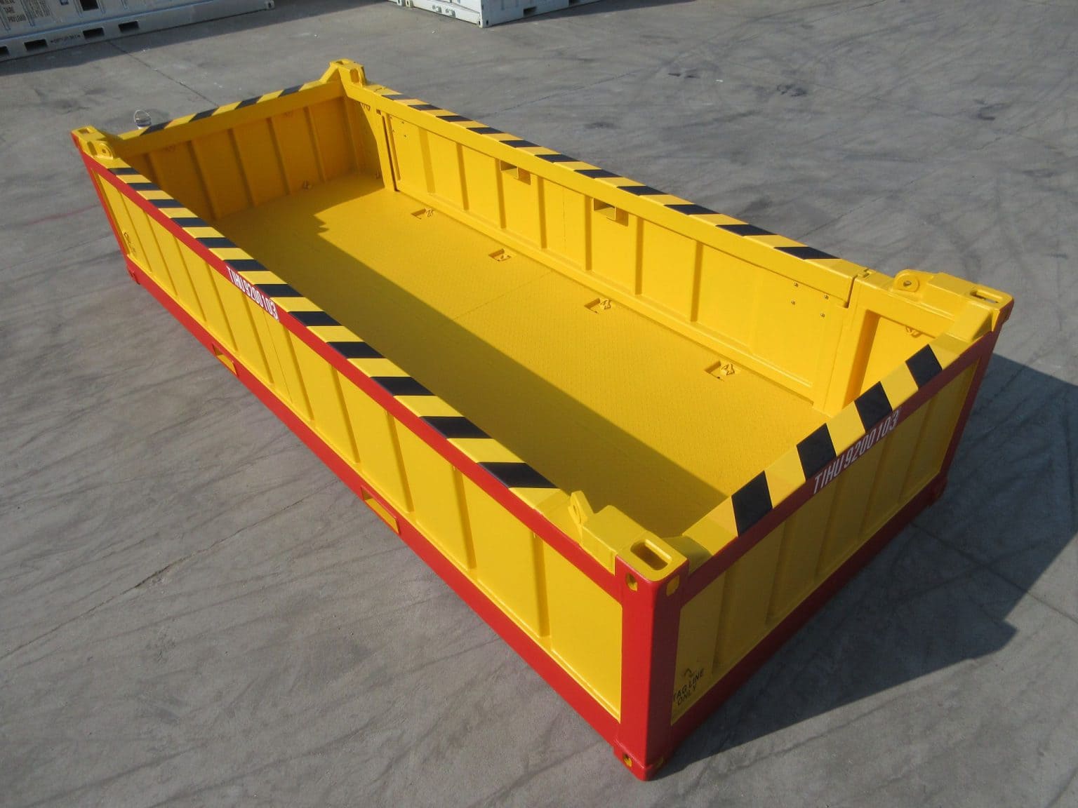Top front right 45 degree offshore dnv container view