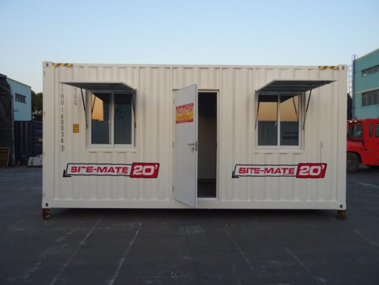 20 feet office container side view