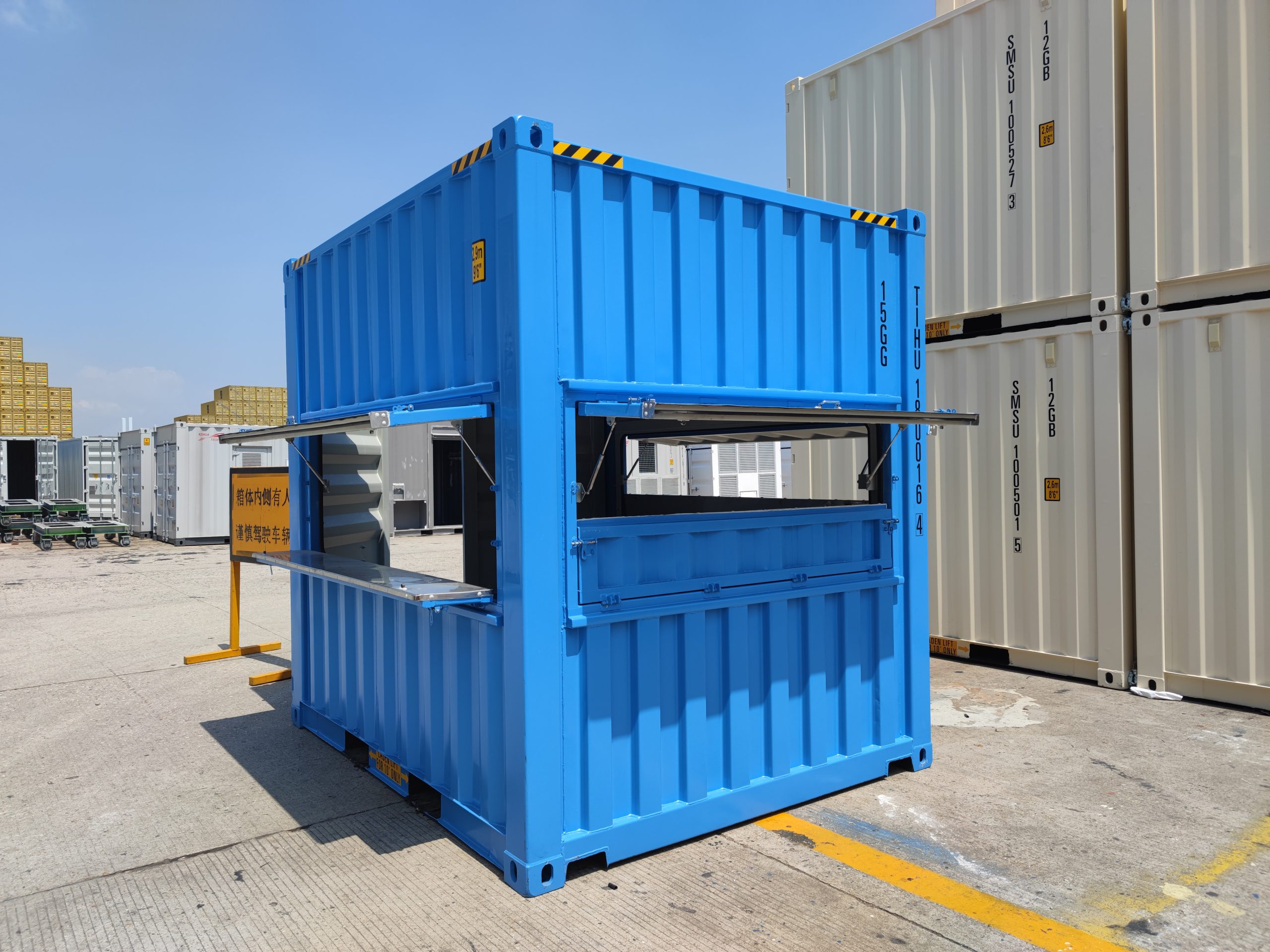 portable security booth container in Doral