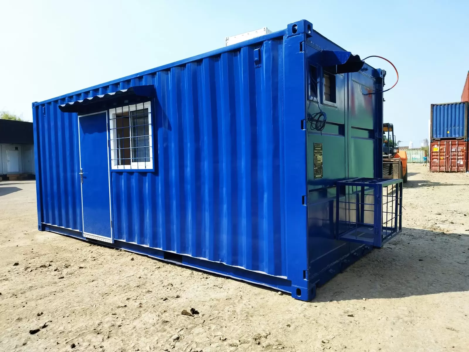 Mining and Shipping Containers in Nevada