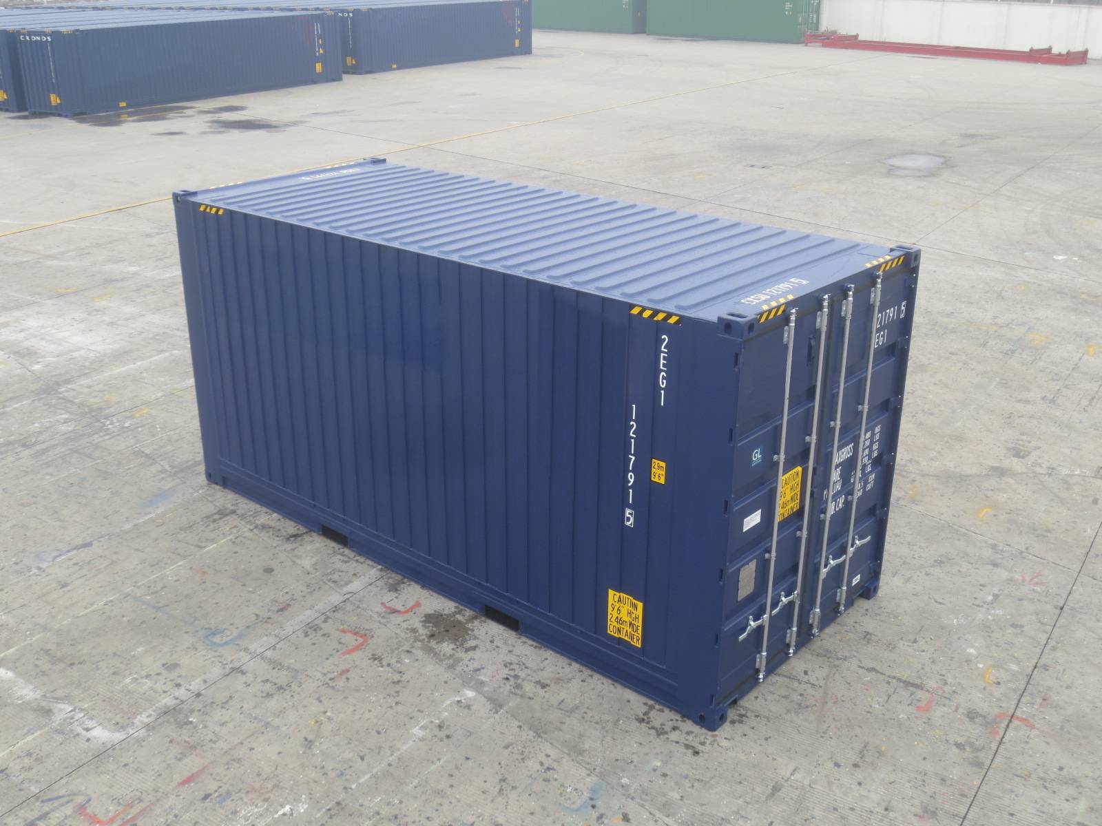 20' High Cube CPC Container