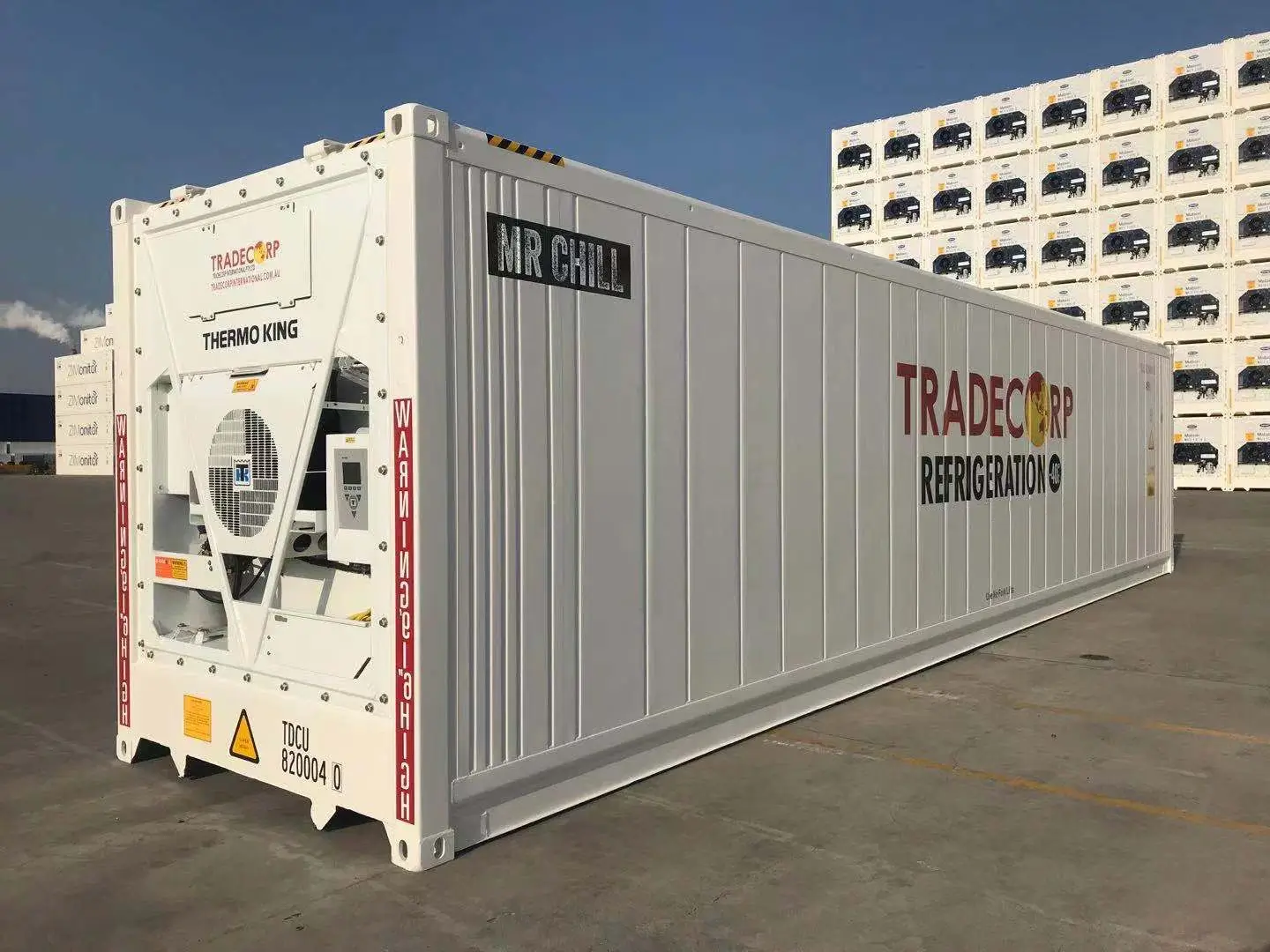 40' High Cube Refrigerated Thermoking Magnum+ Container