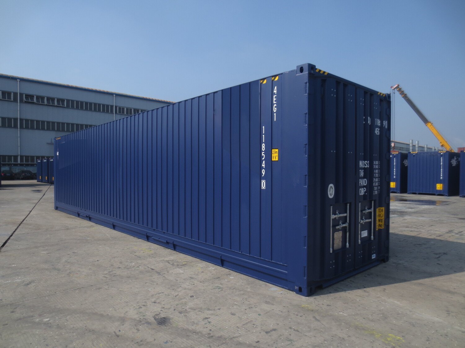 40' High Cube CPC (Cellular Pallet-Wide Container)