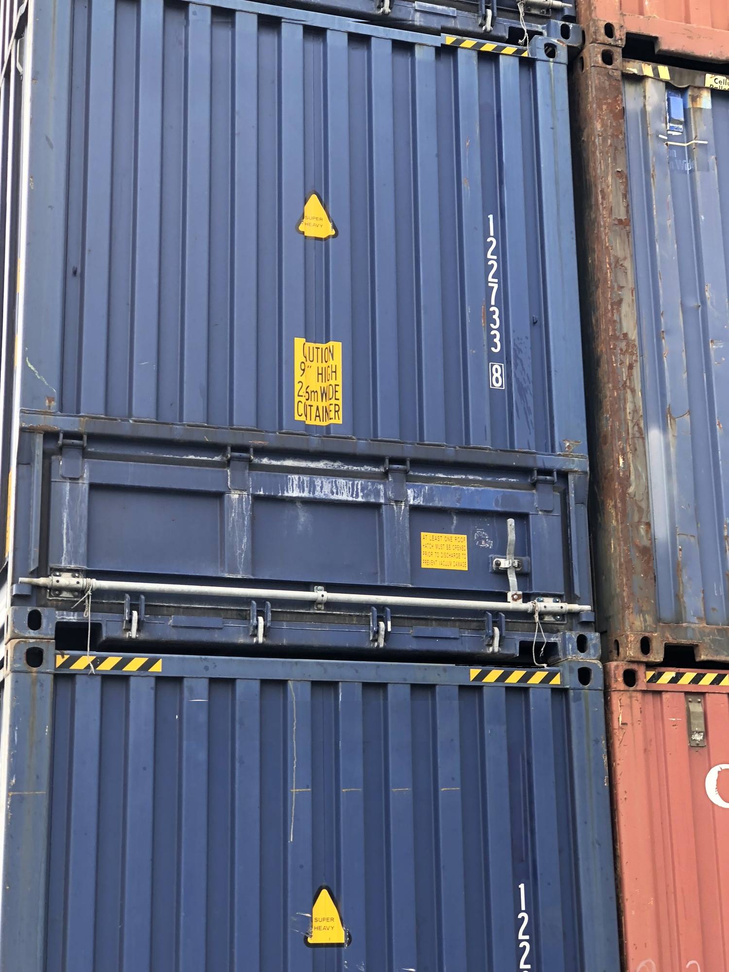 20’ High Cube Pallet Wide Bulker Container