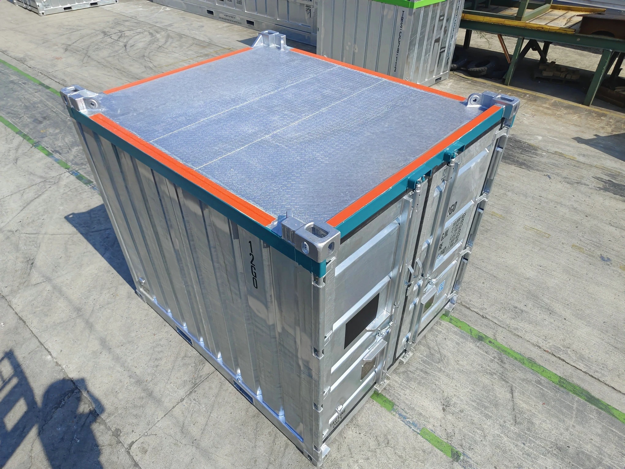 10β Closed Container Galvanized - Tradecorp Container Sales & Rental