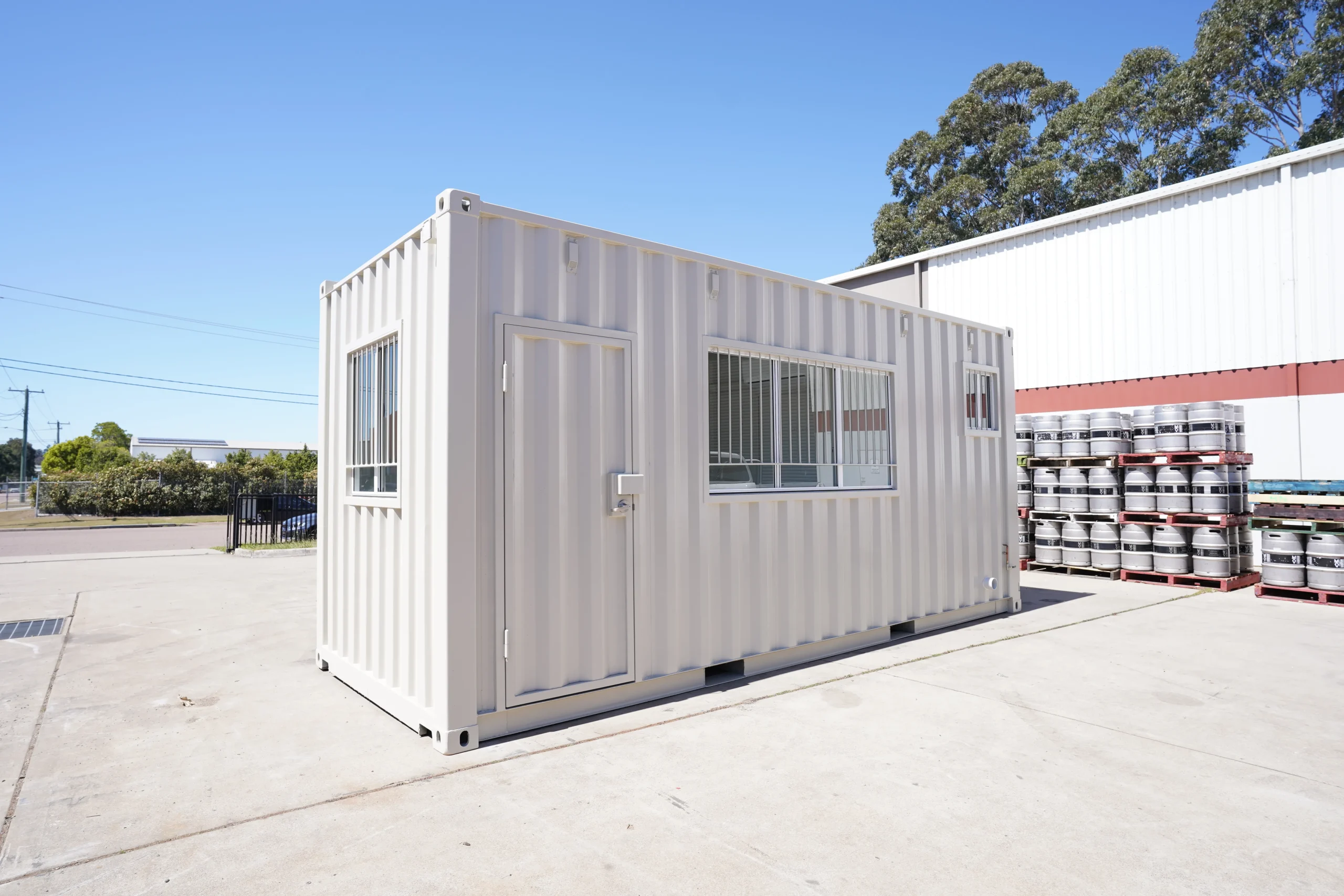 Containerized Pay Station Office