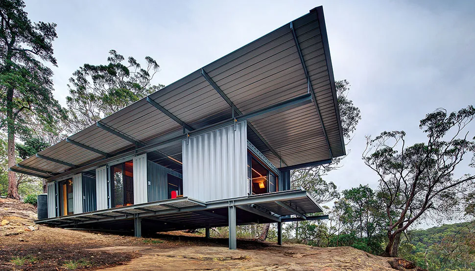 Shipping Container Retreat