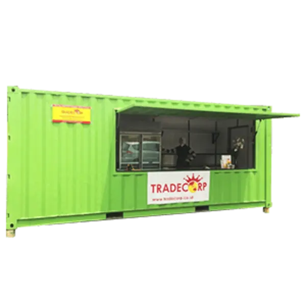 Cart Container Coffee Shop