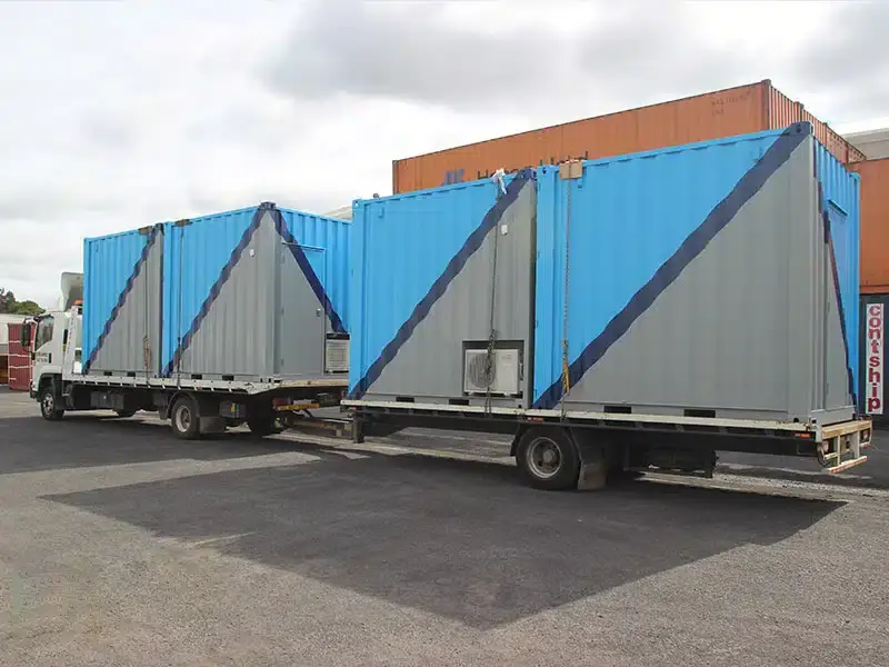 10' Container Offices with custom paint