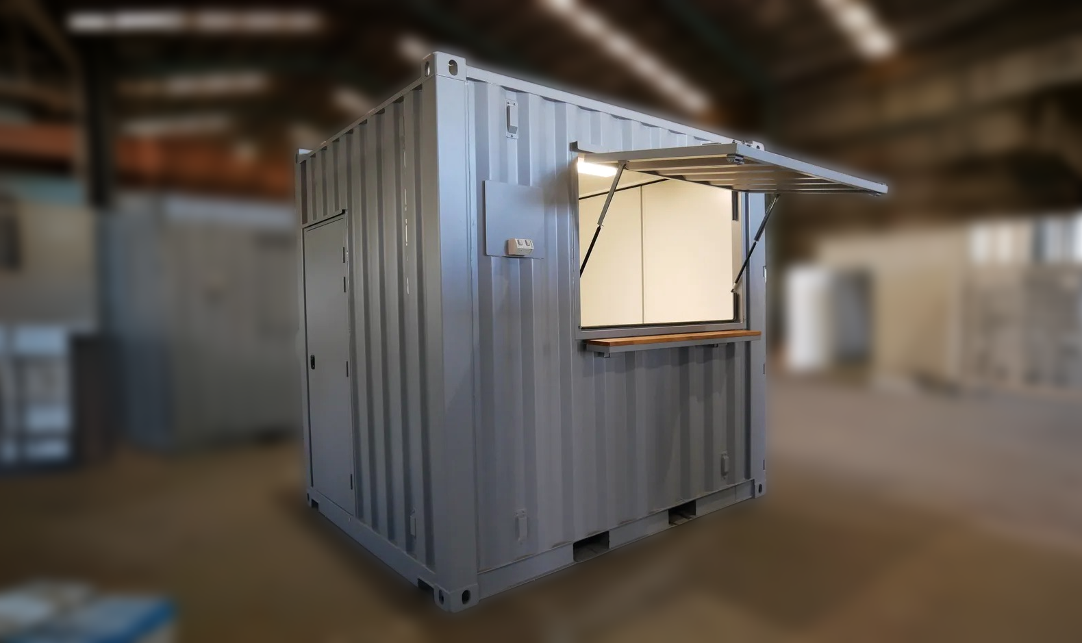 10’ Shipping Container Ticket Booth