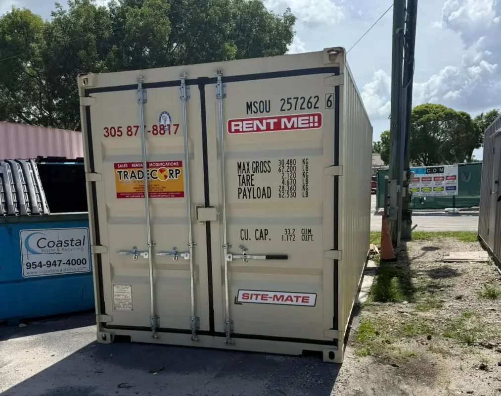 Combo Office container miami