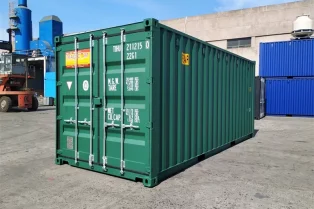 20-Feet-Double-Door-Container-Pine-Green