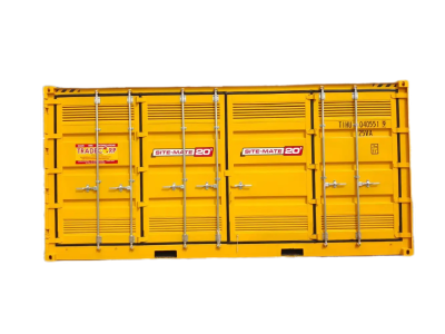 20 feet yellow high cube side open hazmat container