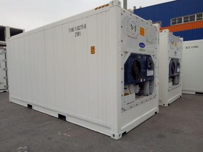 20' high cube refrigerated container