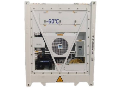 40 Feet White High Cube Super Freezer Machine View